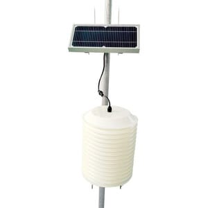netvox R72616-Wireless Outdoor PM2.5/ Temperature/Humidity Sensor with Solar Panel - 20°C to 55°C - 0% to 100%