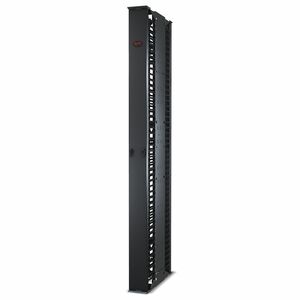APC Kabelbündler - Schwarz - 1 Pack Paket - Kabelmanager - 1U Rack-Höhe