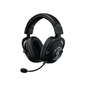 Logitech PRO X Wireless Over-the-head Stereo Gaming Headset - Black - Binaural - Circumaural - 1500 cm - 32 Ohm - 20 Hz to