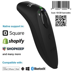 Palmare Scanner codici a barre Socket Mobile SocketScan S740 - Nero - Tipo connettività: Wireless - 495,30 mm Distanza di 