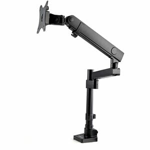 StarTech.com Desk Mount Monitor Arm with 2x USB 3.0 ports for VESA Display up to 34" (17.6lb/8kg), C-Clamp/Grommet, Mechan