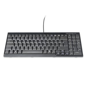 Digitus Tastatur - Kabel Konnektivität - USB Schnittstelle - Deutsch - Schwarz - Mechanisch Keyswitch - Teilnehmerkonsole