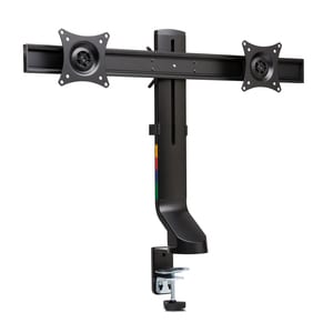 Kensington SmartFit Mounting Arm for Monitor - Landscape/Portrait - Height Adjustable - 2 Display(s) Supported - 27" (68.5