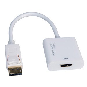 ITB - Adattatore Display Port - HDMI, lunghezza 10cm. Fino a 3840 x 2160