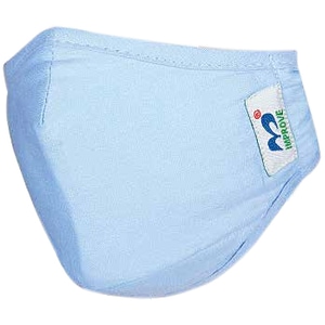 V7 ImproMask BUMD02-BLKM-IT Safety Mask - Medium - Bacteria, Particulate, Partial Face Protection - Nonwoven, Poly-cotton 