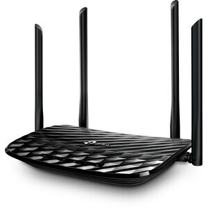 Router wireless TP-Link Archer A6 - Wi-Fi 5 - IEEE 802.11ac - Ethernet - 2,40 GHz ISM band - 5 GHz Banda UNII - 5 x Antenn