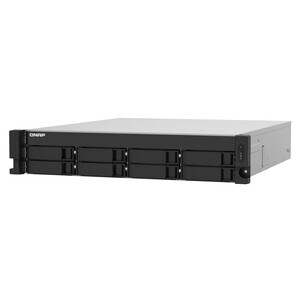 QNAP TS-832PXU-4G 8 x Gesamtzahl Einschübe SAN/NAS-Speichersystem - 512 MB Größe Flash-Speicher Alpine AL-324 Quad-Core 1,