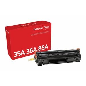 Everyday Mono Toner equivalent to HP 35A HP 36A HP 85A (CB435A/ CB436A/ CE285A), Standard Capacity For use in HP LaserJet 