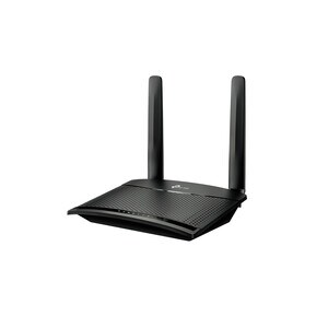 TP-Link TL-MR100 Wi-Fi 4 IEEE 802.11b/g/n Cellular, Ethernet Modem/Wireless Router - 4G - LTE 2100, LTE 850, LTE 1800, LTE