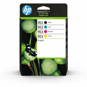 HP 953 Tintenstrahl Tintenpatrone - Schwarz, Cyan, Magenta, Gelb - Original - Mehrfachpack - 4 / Pack