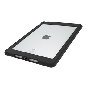 Rugged Edge Case for iPad 10.2" / iPad Air 10.5" Black - Rubberized - Scratch Resistant, Dent Resistant, Drop Resistant, D