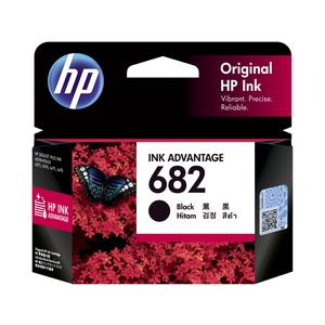 HP 682 Original Standard Yield Inkjet Ink Cartridge - Black Pack - 480 Pages