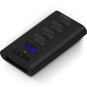 NZXT AC-IUSBH-M3 USB Hub - USB 2.0 - Matte Black - 4 Total USB Port(s) - 4 USB 2.0 Port(s)1 SATA Port(s) - PC