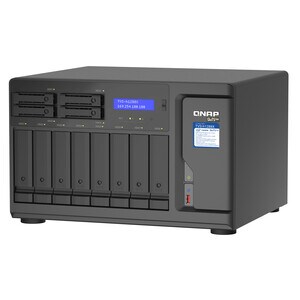 Sistema di memorizzazione SAN/NAS QNAP TVS-H1288X-W1250-16G - 12 x Vani totali - 5 GB Capacità memoria Flash - Intel Xeon 