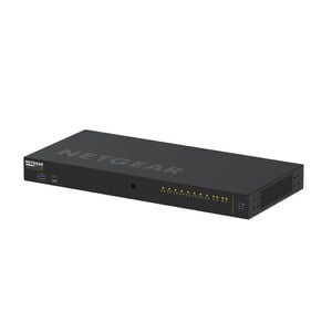 Netgear AV Line M4250-10G2F-PoE+ 8x1G PoE+ 125W 2x1G and 2xSFP Managed Switch (GSM4212P) - 10 Ports - Manageable - 3 Layer