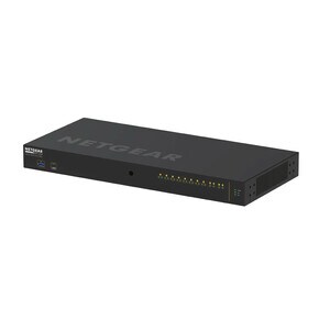 Netgear AV Line M4250-10G2XF-PoE+ Ethernet Switch - 10 Ports - Manageable - 3 Layer Supported - Modular - 25 W Power Consu
