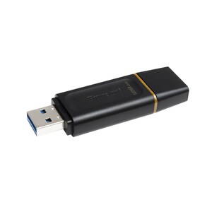 Lecteur flash Kingston DataTraveler Exodia DTX - 128 Go - USB 3.2 (Gen 1) - Noir, Jaune - 1 Paquet