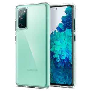 Spigen Ultra Hybrid Case for Samsung Galaxy S20 FE Smartphone - Crystal Clear - Drop Resistant, Yellowing Resistant, Shock