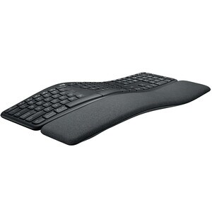 Logitech ERGO K860 Tastatur - Kabellos Konnektivität - Tschechisch - QWERTY Layout - Schwarz - Bluetooth/RF - 10 m - 2,40 