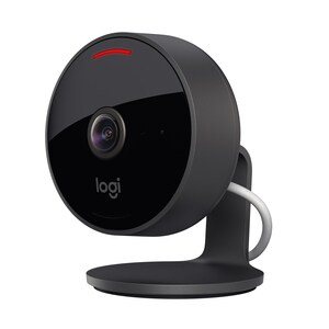 Logitech Circle 2 HD Network Camera - Graphite - 4.57 m - 1920 x 1080 - Wall Mount - Alexa Supported
