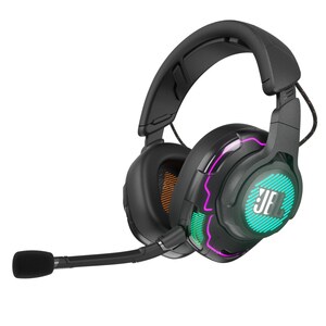 JBL Quantum One Wired Over-the-head Stereo Gaming Headset - Black - Binaural - Circumaural - Noise Reduction Microphone - 