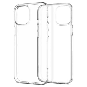 Spigen Liquid Crystal Case for Apple iPhone 12, iPhone 12 Pro Smartphone - Crystal Clear - Drop Resistant, Shock Absorbing