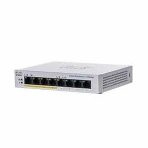 Cisco 110 CBS110-8PP-D 8 Ports Ethernet Switch - 2 Layer Supported - 5.29 W Power Consumption - 32 W PoE Budget - Twisted 