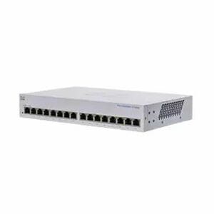 Cisco 110 CBS110-16T 16 Ports Ethernet Switch - 2 Layer Supported - 11.53 W Power Consumption - Twisted Pair - Desktop, Wa
