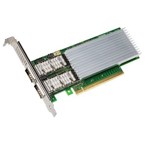 Intel 800 E810-CQDA2 Placa de Ethernet de 100 Gigabits para Servidor - 100GBase-X - QSFP28 - Cartão Plug-in - PCI Express 