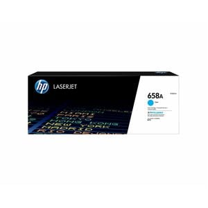 HP 658A 原版 标准 产出 激光 碳粉盒 - 青色 - 1 盒 - 6000 页