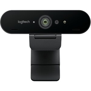 Logitech BRIO 网络摄像头 - 90 fps - 黑 - A 型 USB - 4096 x 2160 视频 - 自动对焦 - 5x 数字变焦 - 麦克风 - 用于 计算机