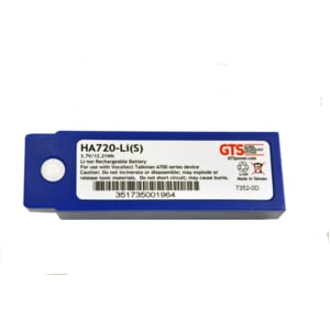 GTS HA720-Li(S) Battery - Lithium Ion (Li-Ion) - For Barcode Scanner - Battery Rechargeable - 3.7 V DC - 3300 mAh Shelf Life
