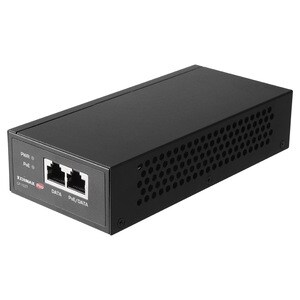 Iniettore PoE Edimax GP-102IT - 54 V DC, 1,67 A Uscita - 1 x Gigabit Ethernet Porta/e di ingresso - 60 W