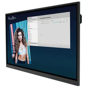 Monitor LCD Touchscreen SmartMedia SMA-875 - 1905 mm (75") Classe - 3 ms - 190,5 cm (75") Viewable - Infrarossi - 40 Point
