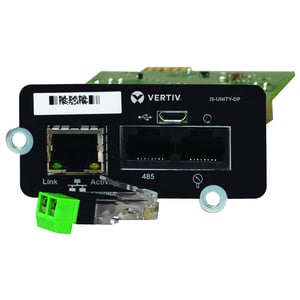 Liebert IntelliSlot IS-UNITY-DP Communication Card (SNMP, BACnet, Modbus, and YDN23)