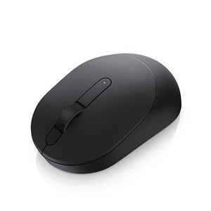 Dell Mobile Wireless Mouse MS3320W - Black - Wireless - 2.40 GHz - 1600 dpi - Scroll Wheel