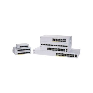 Cisco Business 110 CBS110-24PP 24 Ports Ethernet Switch - Gigabit Ethernet - 10/100/1000Base-T, 1000Base-X - 2 Layer Suppo