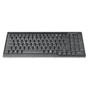 Digitus Tastatur - Kabel Konnektivität - USB Schnittstelle - Spanisch - QWERTY Layout - Schwarz - Windows Taste Hotkey(s) 