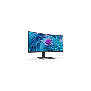 Monitor LCD Philips 346E2CUAE 863,6 mm (34") Class WQHD Schermo curvo - 21:9 - Nero tessuto - 86,4 cm (34") Viewable - Ver