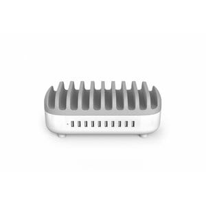 Compulocks Com fios Berço para Celular, PC Tablet, Dispositivo USB - Capacidade de carregamento10 x USB - Branco