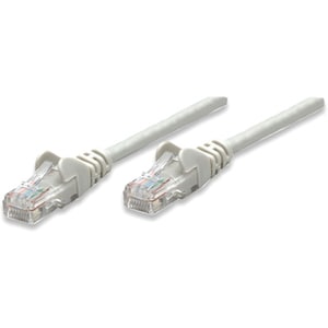 Network Patch Cable, Cat5e, 2m, Grey, CCA, U/UTP, PVC, RJ45, Gold Plated Contacts, Snagless, Booted, Lifetime Warranty, Po