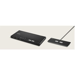 Belkin Secure F1DN202MOD-HH-4 KVM Switchbox - TAA Compliant - 2 Computer(s) - 1 Local User(s) - 3840 x 2160 - 2 x PS/2 Por