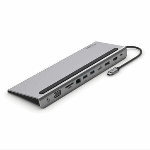 Belkin Connect USB-Typ C Docking Station für Monitor, Tablet-PC, Notebook - Ladefunktion - Speicherkartenleser - SD, micro