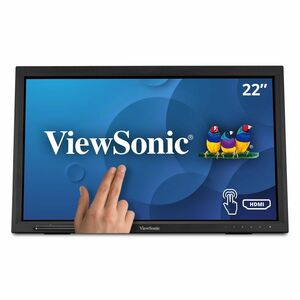 ViewSonic TD2223 22" Class LCD Touchscreen Monitor - 16:9 - 5 ms - 55.9 cm (22") Viewable - Infrared - 10 Point(s) Multi-t