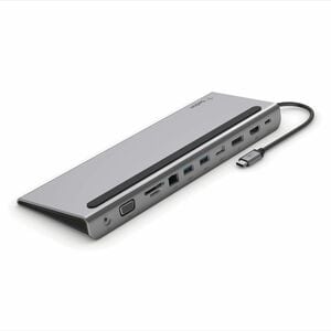 Belkin Connect USB Type C Docking Station for Monitor, Tablet PC, Notebook - Charging Capability - Memory Card Reader - SD