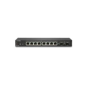 Switch Ethernet SonicWall SWS12-8POE 8 Porte Gestibile - Gigabit Ethernet - 1000Base-T, 1000Base-X - 2 Layer supportato - 