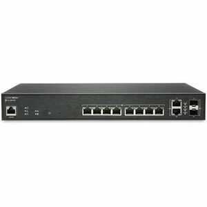 Switch Ethernet SonicWall SWS12-10FPOE 10 Porte Gestibile - Gigabit Ethernet - 1000Base-T, 1000Base-X - 2 Layer supportato