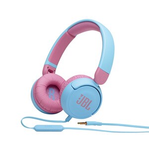JBL Wired Over-the-head Stereo Headset - Pink, Blue - Binaural - Circumaural - 32 Ohm - 20 Hz to 20 kHz - Mini-phone (3.5mm)