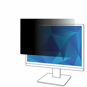 3M Anti-glare Privacy Screen Filter - Black, Matte - 1 Each - For 81.3 cm (32") Widescreen LCD Monitor - 16:9 - Blue Light