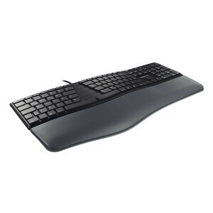 CHERRY ERGO KC 4500 Robust Tastatur - Kabel Konnektivität - USB Schnittstelle - Französisch - AZERTY Layout - Schwarz - 10